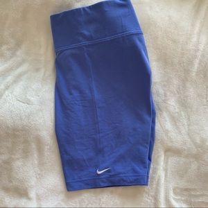 Nike high waisted/mid thigh bike shorts